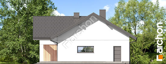 Боковой фасад Дом в сирени 11