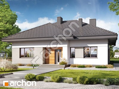 Проект дома ARCHON+ Дом под цицербитой 4 