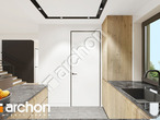 Проект дома ARCHON+ Дом в мураях (ГС) визуализация кухни 1 вид 2