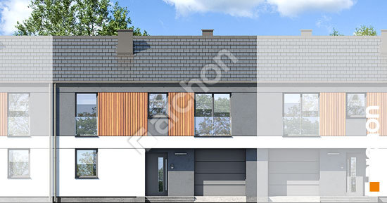 Передній фасад Будинок в мураях (ГС)