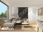 Проект будинку ARCHON+ Будинок в мураях (ГС) денна зона (візуалізація 1 від 4)