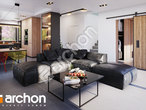 Проект будинку ARCHON+ Будинок в мальвах 2 денна зона (візуалізація 1 від 8)