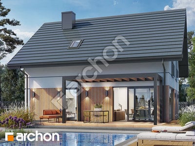 Проект дома ARCHON+ Дом в гнездовках (Е) 