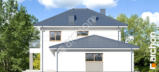 Бочний фасад Вілла Кароліна 2 (Г2)