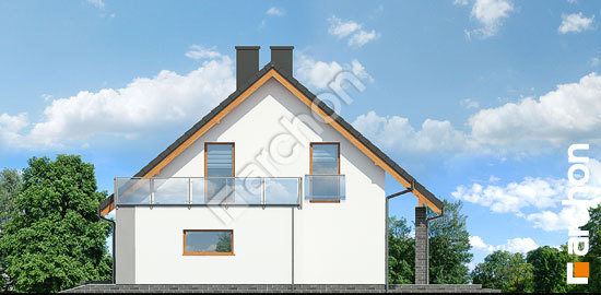 Бочний фасад Будинок в журавках 7 (Г2)