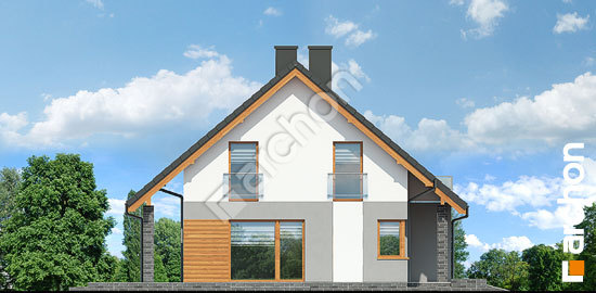 Боковой фасад Дом в журавках 7 (Г2)