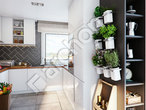 Проект будинку ARCHON+ Будинок в журавках 7 (Г2) візуалізація кухні 1 від 3