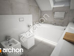 Проект будинку ARCHON+ Будинок в журавках 7 (Г2) візуалізація ванни (візуалізація 3 від 3)