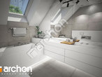 Проект дома ARCHON+ Дом в журавках 7 (Г2) визуализация ванной (визуализация 3 вид 1)