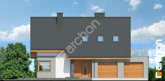 Передній фасад Будинок в журавках 7 (Г2)