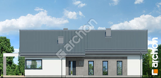 Передній фасад Будинок в пепероміях 2