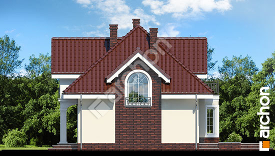 Бочний фасад Будинок під білою акацією вер.2