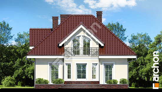 Дворовой фасад Дом под белой акацией вер.2