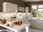Проект дома ARCHON+ Дом в калатеях 2 (П) вер.2 визуализация кухни 2 вид 2
