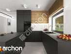 Проект дома ARCHON+ Дом в вистерии 8 (Н) визуализация кухни 1 вид 2