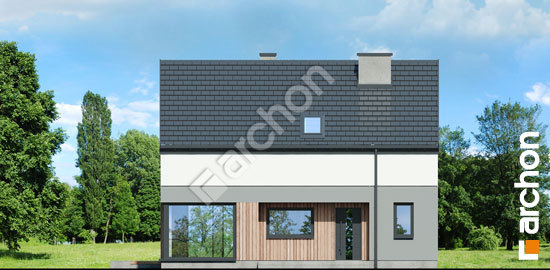 Передній фасад Будинок у вістерії 8 (Н)