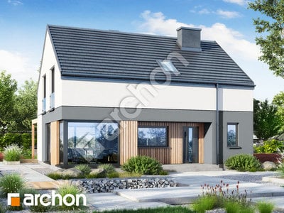 Проект дома ARCHON+ Дом в вистерии 8 (Н) 