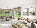 Проект будинку ARCHON+ Будинок у вістерії 8 (Н) денна зона (візуалізація 1 від 3)