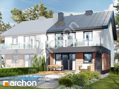 Проект дома ARCHON+ Дом в фиалках 16 (Р2Б) вер.3 Вид 2