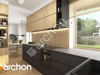 Проект дома ARCHON+ Дом в винограде 7 визуализация кухни 1 вид 3