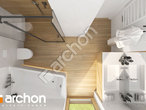 Проект будинку ARCHON+ Будинок у винограді 7 візуалізація ванни (візуалізація 3 від 4)