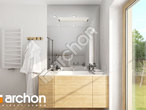 Проект дома ARCHON+ Дом в винограде 7 визуализация ванной (визуализация 3 вид 1)