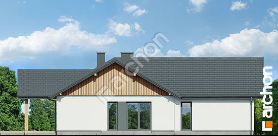 Дворовой фасад Дом в барбарисах 2 (Г2)