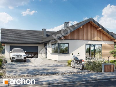 Проєкт будинку ARCHON+ Будинок в барбарисах 2 (Г2) 