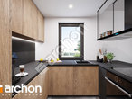Проект дома ARCHON+ Дом в эверниях 3 визуализация кухни 1 вид 2