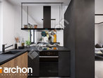 Проект дома ARCHON+ Дом в эверниях 3 визуализация кухни 1 вид 3