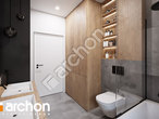 Проект будинку ARCHON+ Будинок в еверніях 3 візуалізація ванни (візуалізація 3 від 2)