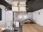 Проект будинку ARCHON+ Будинок в еверніях 3 візуалізація ванни (візуалізація 3 від 4)