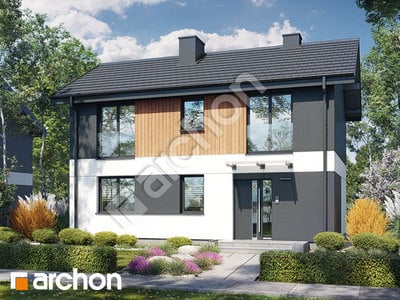 Проєкт будинку ARCHON+ Будинок в еверніях 3 