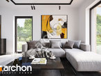 Проект будинку ARCHON+ Будинок в еверніях 3 денна зона (візуалізація 1 від 1)