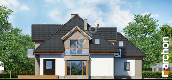 Бочний фасад Будинок в нагетках 2 (Н)