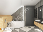 Проект будинку ARCHON+ Будинок яблонках 17 візуалізація ванни (візуалізація 3 від 3)
