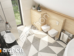 Проект будинку ARCHON+ Будинок яблонках 17 візуалізація ванни (візуалізація 3 від 4)