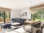 Проект будинку ARCHON+ Будинок яблонках 17 денна зона (візуалізація 1 від 2)