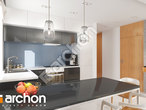 Проект дома ARCHON+ Дом в фиалках (Р2С) визуализация кухни 1 вид 1