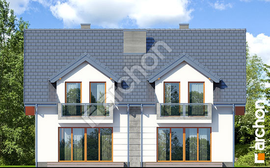 Дворовой фасад Дом под гинко 7 (ГР2)