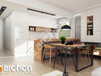 Проект дома ARCHON+ Дом под гинко 7 (ГР2) визуализация кухни 1 вид 1