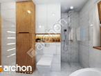 Проект будинку ARCHON+ Будинок під гінко 7 (ГР2) візуалізація ванни (візуалізація 3 від 2)