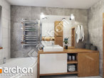 Проект будинку ARCHON+ Будинок під гінко 7 (ГР2) візуалізація ванни (візуалізація 3 від 3)