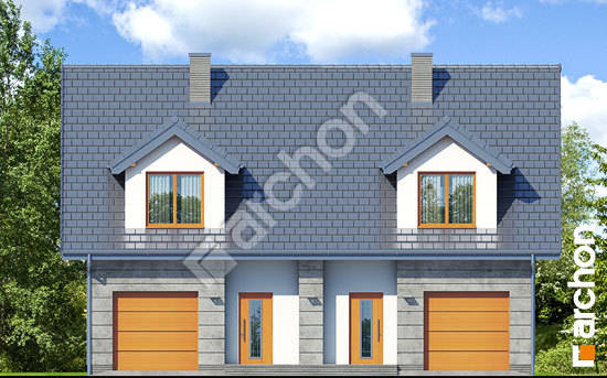 Передній фасад Будинок під гінко 7 (ГР2)