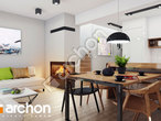 Проект дома ARCHON+ Дом под гинко 7 (ГР2) дневная зона (визуализация 1 вид 1)