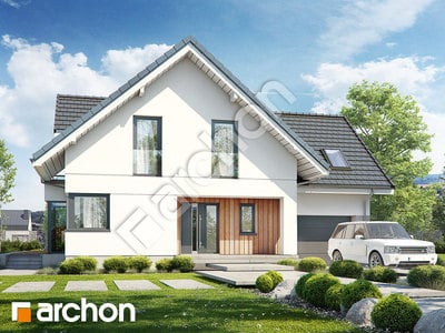 Проєкт будинку ARCHON+ Будинок в рододендронах 27 