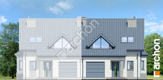 Передній фасад Будинок в клематисах 2 вер.3