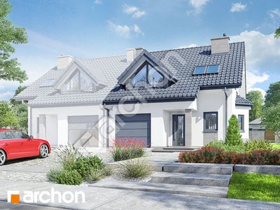 Проєкт будинку ARCHON+ Будинок в клематисах 2 вер.3 