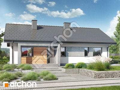 Проєкт будинку ARCHON+ Будинок в коручках 4 