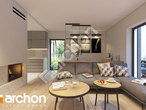 Проект будинку ARCHON+ Будинок в коручках 4 денна зона (візуалізація 1 від 3)
